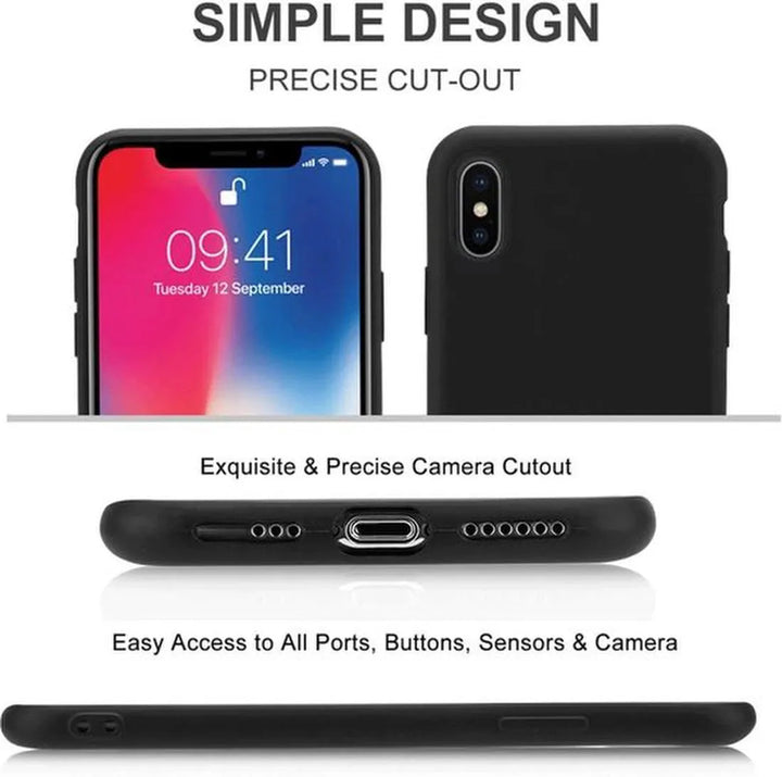 Xiaomi Mi 11 Ultra Hoesjes – Siliconen Backcover – Flexibel – Schokbestendig – Zwart-Ilumina Benelux