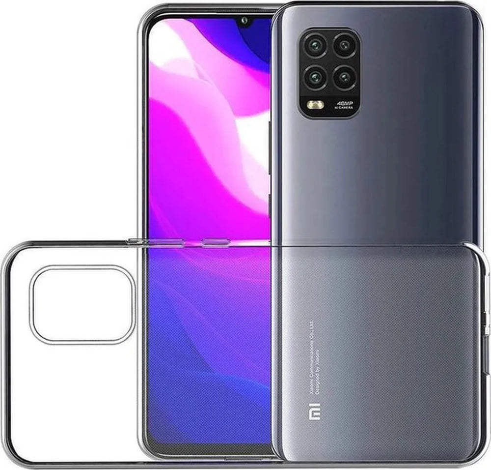 Xiaomi Mi 10 Lite Hoesjes – Siliconen Backcover – Schokbestendig – Transparant-Ilumina Benelux