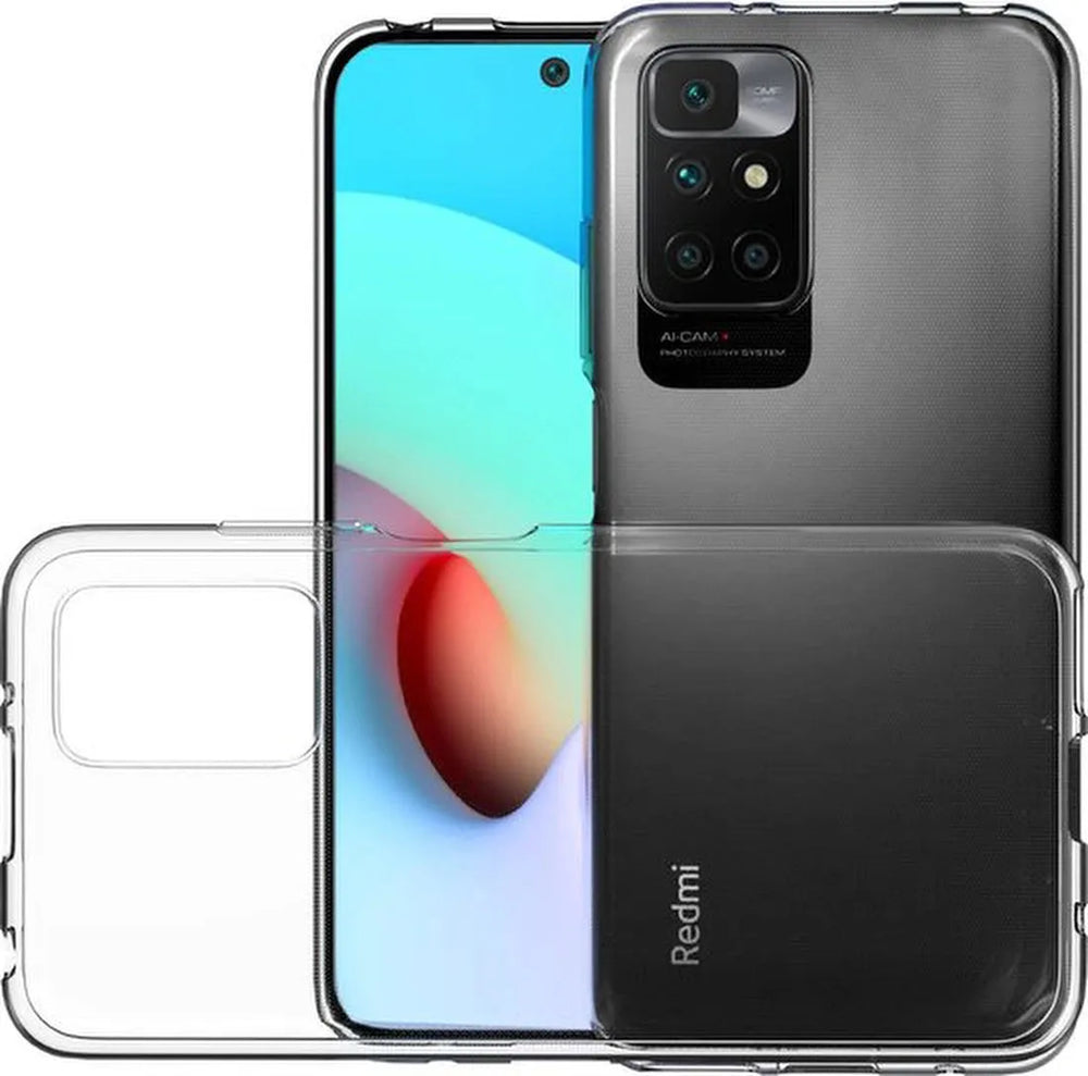 Xiaomi Redmi 10 Hoesjes – Siliconen Backcover – Flexibel – Transparant – Soft TPU-Ilumina Benelux
