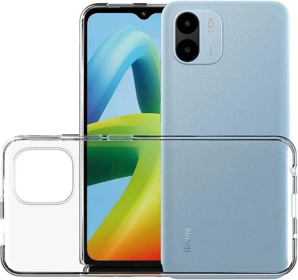 Xiaomi Redmi A1/A2 Hoesjes – Siliconen Backcover – Flexibel – Transparant-Ilumina Benelux
