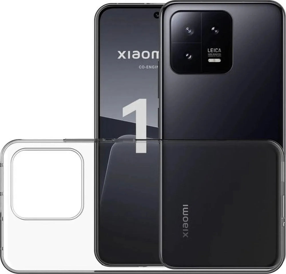 Xiaomi 13 Hoesjes – Transparante Siliconen Backcover – Flexibel – Soft Silicone-Ilumina Benelux