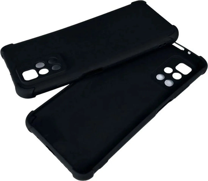 Xiaomi Redmi 10 2020 & Redmi Note 11/11S Hoesjes – Soft TPU Siliconen Backcover – Schokbestendig – Zwart-Ilumina Benelux