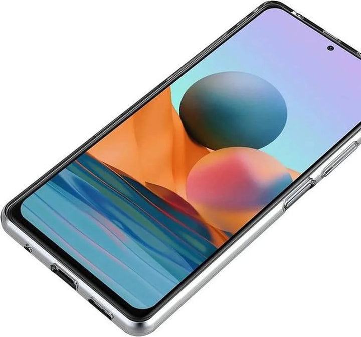 Xiaomi Redmi Note 10 Pro Hoesjes – Siliconen Backcover – Flexibel – Transparant-Ilumina Benelux