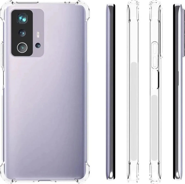 Xiaomi Mi 11T / 11T Pro Hoesjes – Transparante TPU Siliconen Backcover – Schokbestendig – Soft Case-Ilumina Benelux