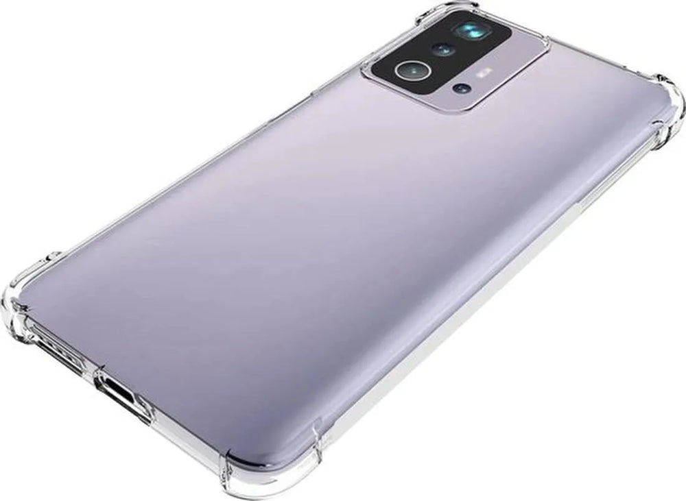 Xiaomi Mi 11T / 11T Pro Hoesjes – Transparante TPU Siliconen Backcover – Schokbestendig – Soft Case-Ilumina Benelux