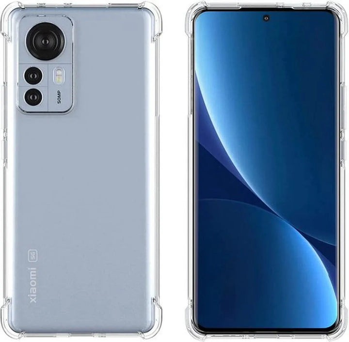 Xiaomi 12 Pro Hoesjes – Siliconen TPU Backcover – Schokbestendig – Transparant-Ilumina Benelux