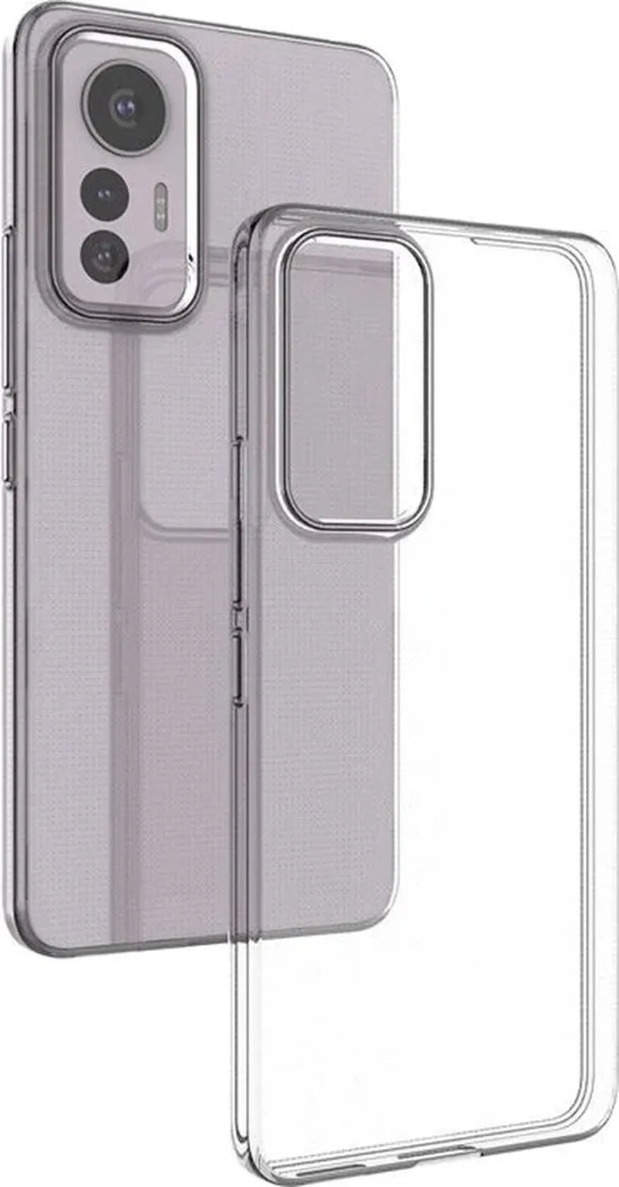 Xiaomi 12 Lite Hoesjes – Transparante Siliconen Backcover – Flexibel – Schokbestendig-Ilumina Benelux