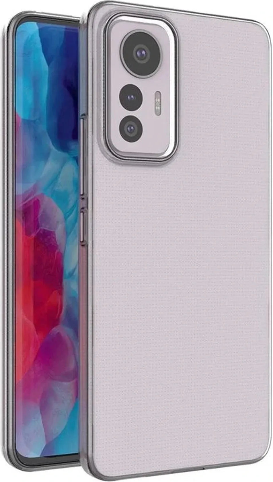 Xiaomi 12 Lite Hoesjes – Transparante Siliconen Backcover – Flexibel – Schokbestendig-Ilumina Benelux