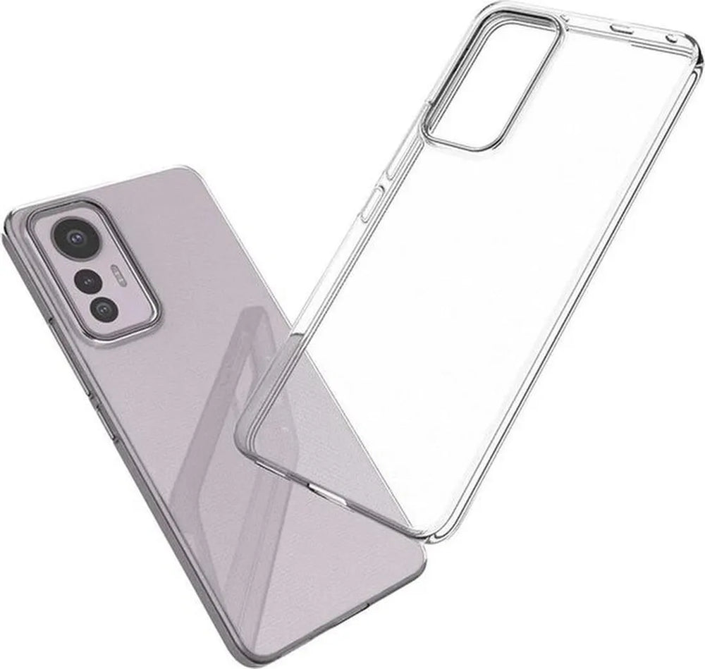 Xiaomi 12 Lite Hoesjes – Transparante Siliconen Backcover – Flexibel – Schokbestendig-Ilumina Benelux