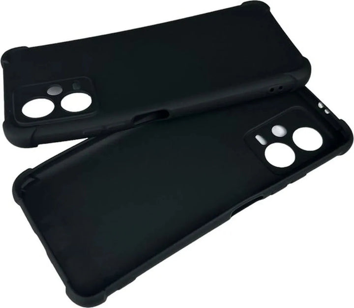 Xiaomi Redmi Note 12 5G / Poco X5 5G Hoesjes – Soft TPU Siliconen Backcover – Schokbestendig – Zwart-Ilumina Benelux