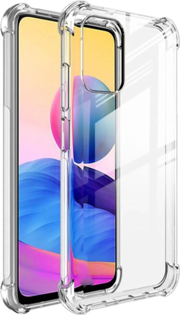 Xiaomi Redmi Note 10/10S Hoesjes – Soft TPU Siliconen Backcover – Schokbestendig – Transparant-Ilumina Benelux
