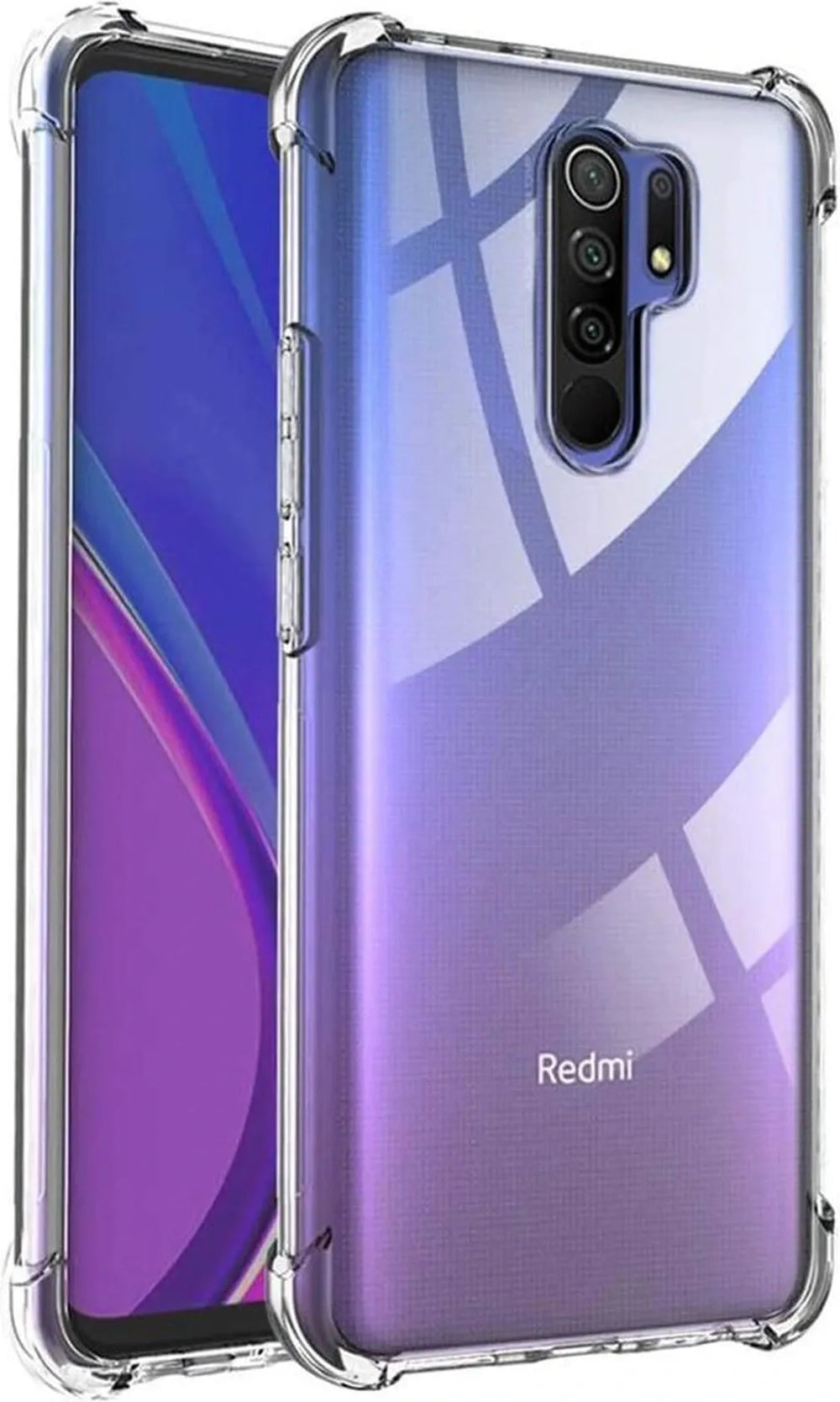 Xiaomi Redmi 9 Hoesjes – Soft TPU Siliconen Backcover – Schokbestendig – Transparant-Ilumina Benelux