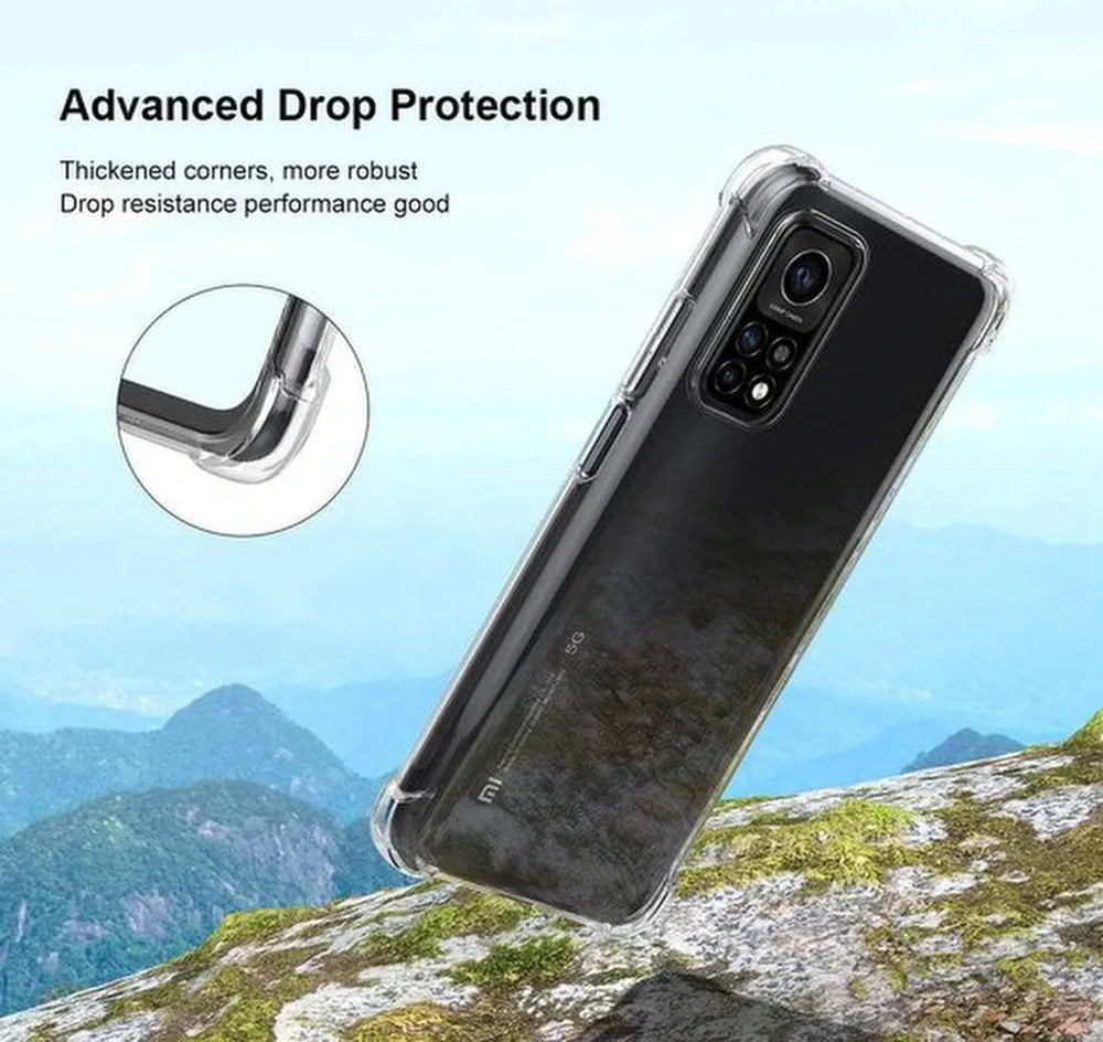 Xiaomi Mi 10T / 10T Pro 5G Hoesjes – Soft TPU Siliconen Backcover – Schokbestendig – Transparant-Ilumina Benelux