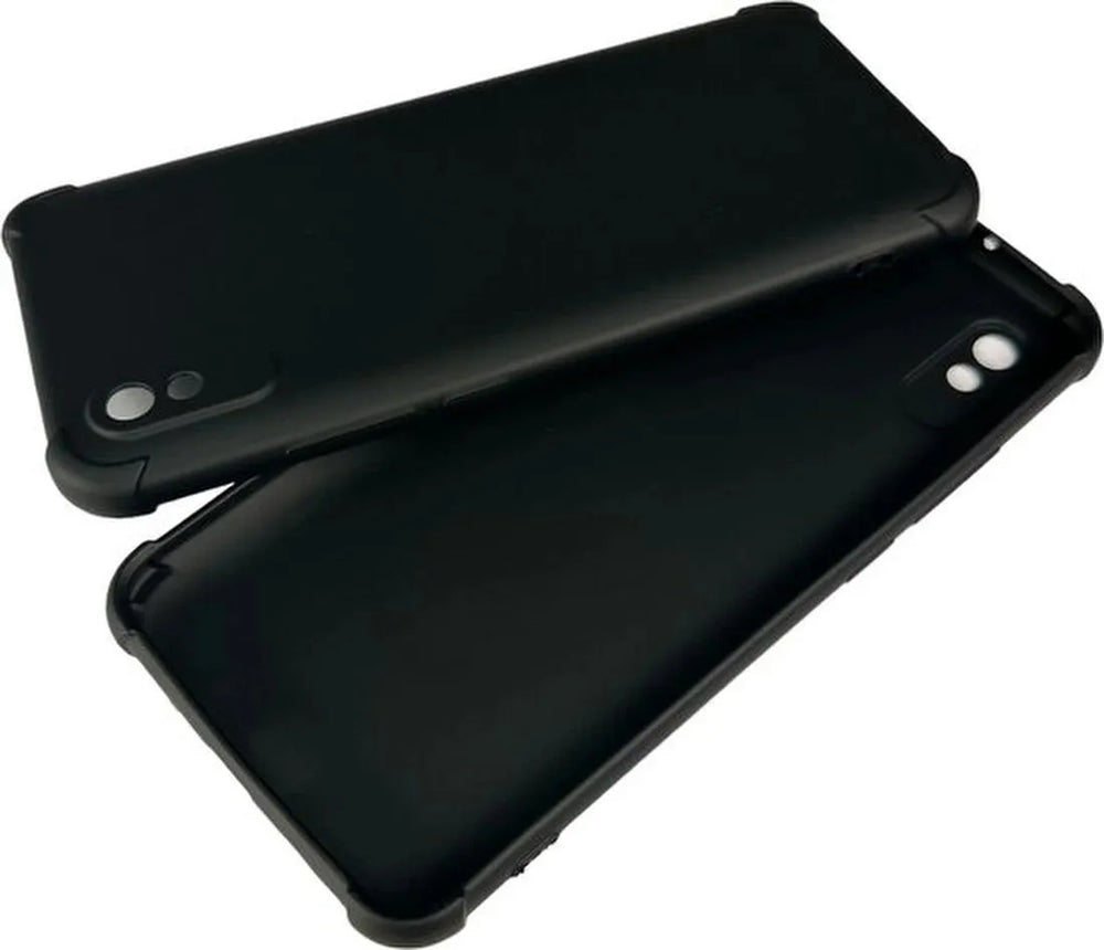 Xiaomi Redmi 9A Hoesjes – Soft TPU Siliconen Backcover – Schokbestendig – Zwart-Ilumina Benelux
