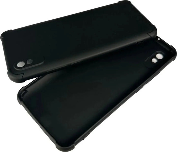 Xiaomi Redmi 9A Hoesjes – Soft TPU Siliconen Backcover – Schokbestendig – Zwart-Ilumina Benelux