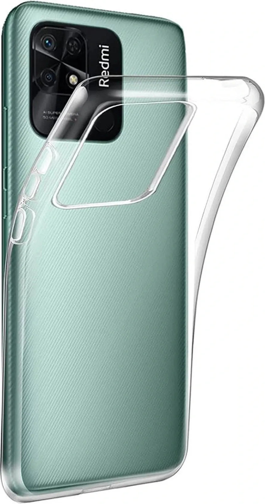Xiaomi Redmi 10C Hoesjes – Siliconen Backcover – Flexibel – Transparant – Soft TPU-Ilumina Benelux