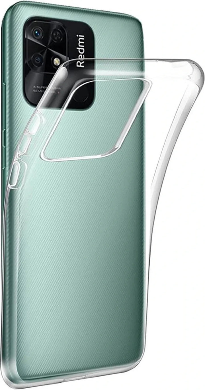 Xiaomi Redmi 10C Hoesjes – Siliconen Backcover – Flexibel – Transparant – Soft TPU-Ilumina Benelux