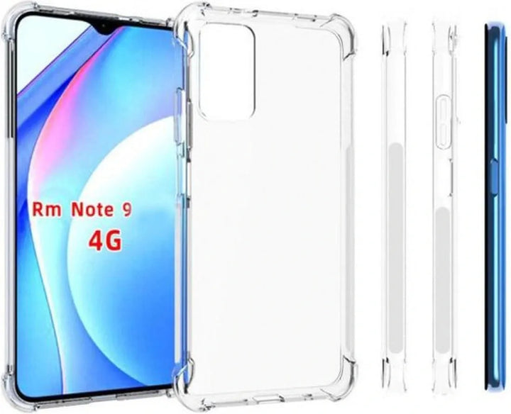 Xiaomi Redmi 9T Hoesjes – TPU Siliconen Backcover – Schokbestendig – Transparant-Ilumina Benelux