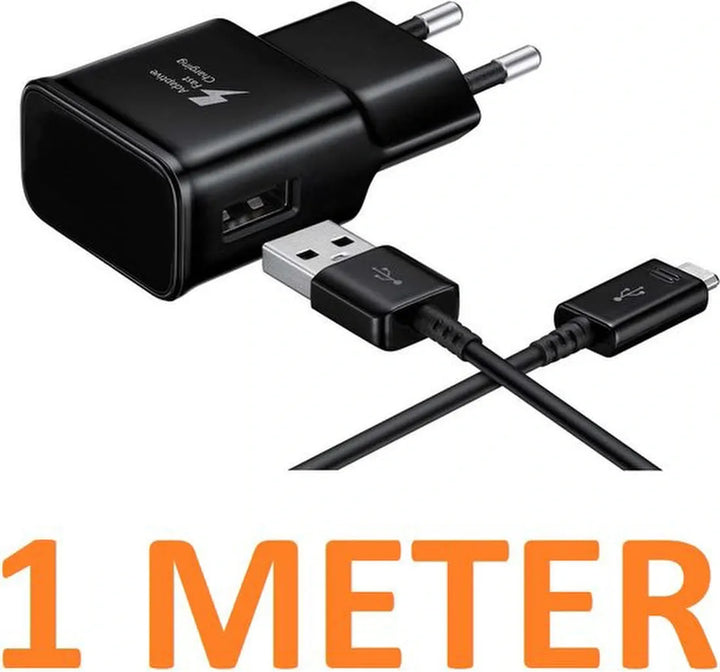 Micro-USB Oplaadkabel – Snelladen 15W – 1 Meter – Bedraad-Oplader-Ilumina Benelux