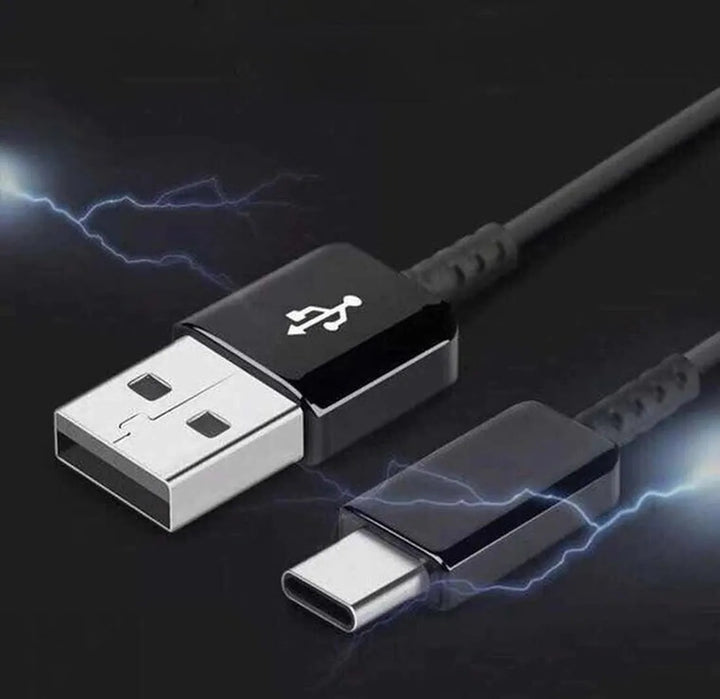 USB-C kabel – USB-A 2.0 oplaadkabel – Xbox Series X/GoPro/Nintendo Switch, PS5 controller – 1m – Zwart-Ilumina Benelux