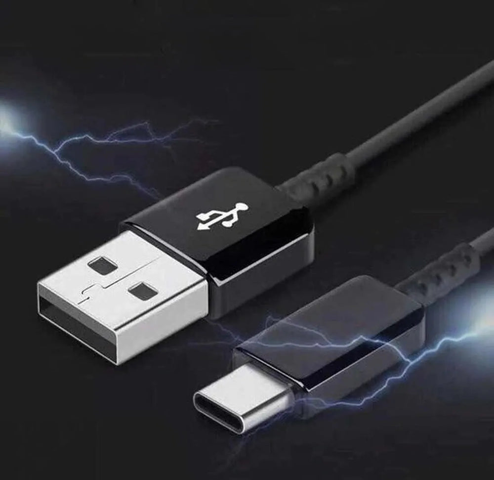 USB-C kabel – USB-A 2.0 oplaadkabel – GoPro/Switch/Xbox Series X/PS5 controller – 2 Meter – Zwart-Ilumina Benelux