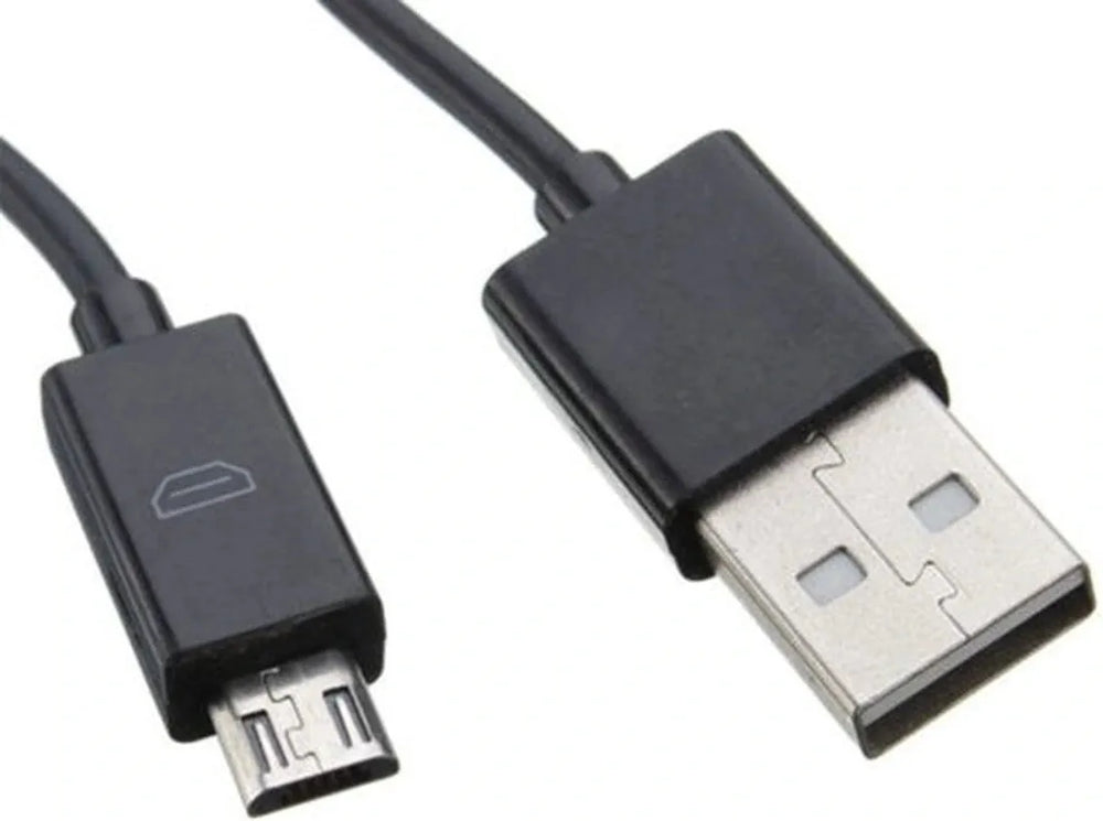 Micro USB Oplaadkabel – Geschikt voor Samsung/Huawei/Sony/PS4 Controller/Kobo – 2 Meter – Zwart-USB-Kabels-Ilumina Benelux