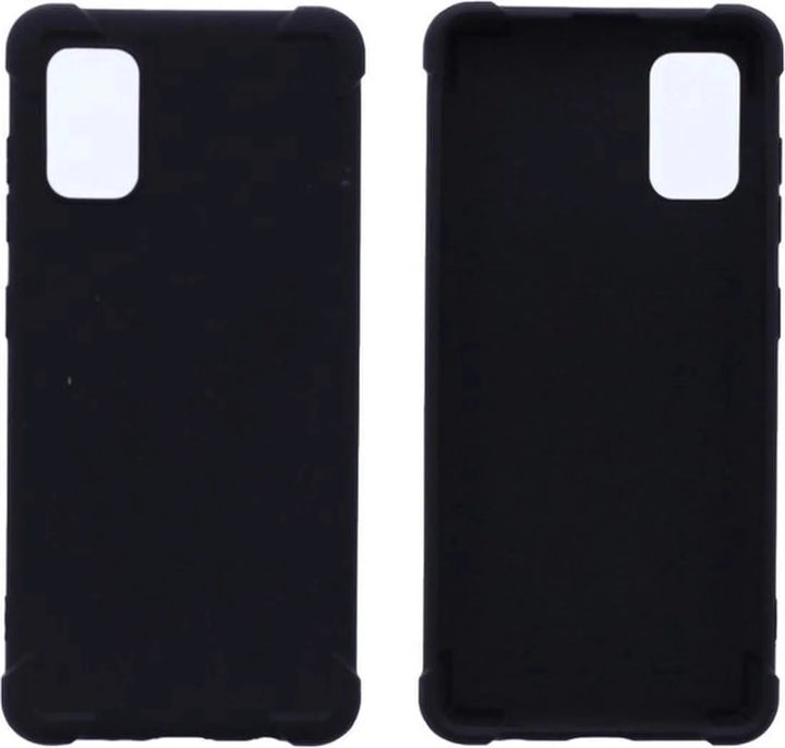 Samsung Galaxy A13 4G Hoesjes – Siliconen Backcover – Flexibel – Schokbestendig – Zwart-Ilumina Benelux