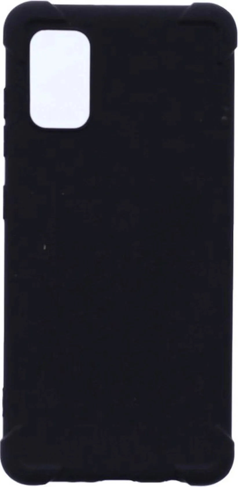 Samsung Galaxy A13 4G Hoesjes – Anti-Shock Siliconen Backcover – Schokbestendig – 1 Pack Full Screenprotector Glas – Zwart-Ilumina Benelux