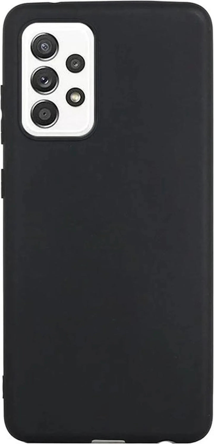 Samsung Galaxy A73 5G Hoesjes – Siliconen Backcover – Soft Silicone – Schokbestendig – Zwart-Ilumina Benelux