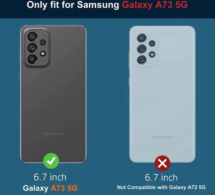Samsung Galaxy A73 5G Hoesjes – Siliconen Backcover – Soft Silicone – Schokbestendig – Zwart-Ilumina Benelux