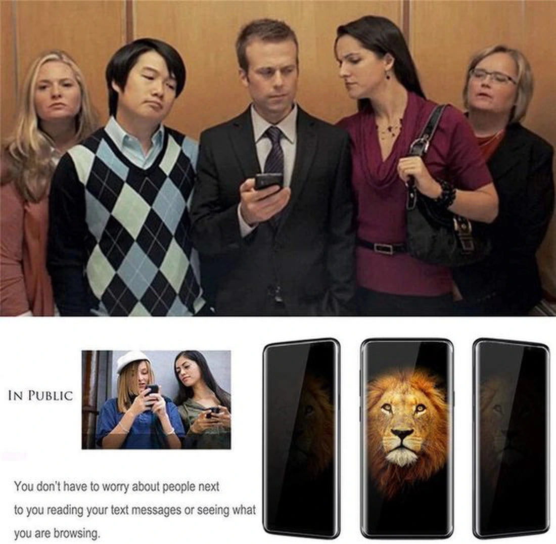 Soft TPU Siliconen Hoesje Back Cover + Privacy Screenprotector  + Camera lens zwart Geschikt voor :Samsung Galaxy S22 Plus