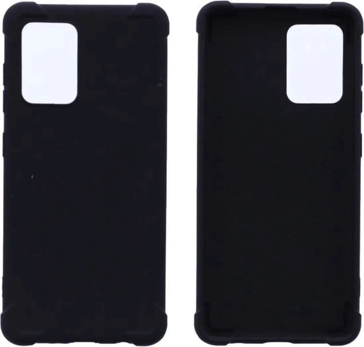 Samsung Galaxy S22 Ultra Hoesjes – Siliconen Backcover – Flexibel – Schokbestendig – Zwart-Ilumina Benelux
