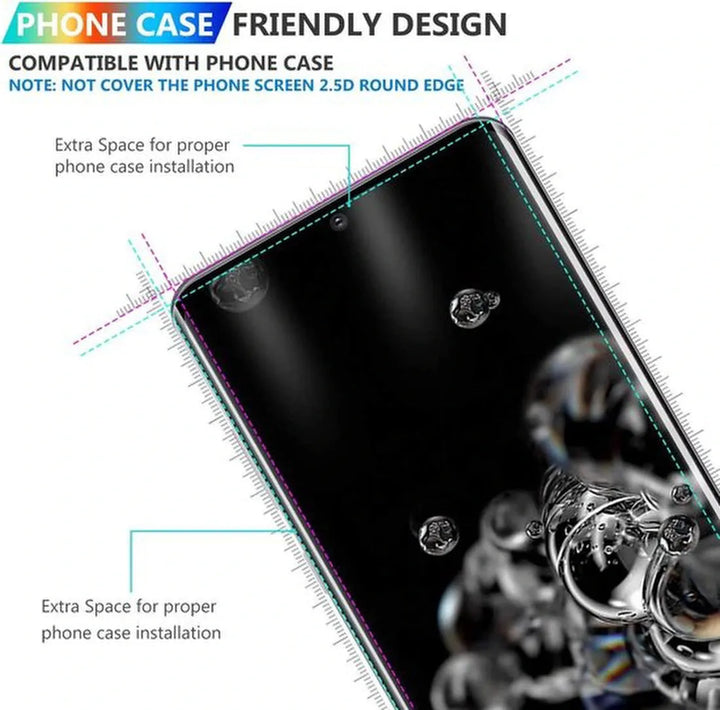 Samsung Galaxy S22 Ultra Hoesjes – Soft TPU Siliconen Backcover – Screenprotector + Camera Lens Protector – Zwart-Ilumina Benelux