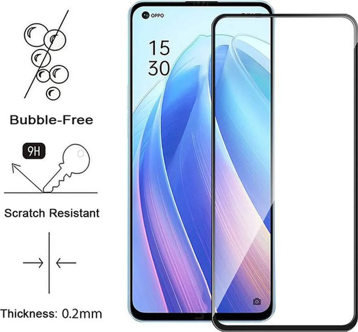 Oppo Find X5 Lite Hoesjes – Transparante TPU Siliconen Backcover – Schokbestendig – 3x Gehard Glas Screenprotector-Ilumina Benelux