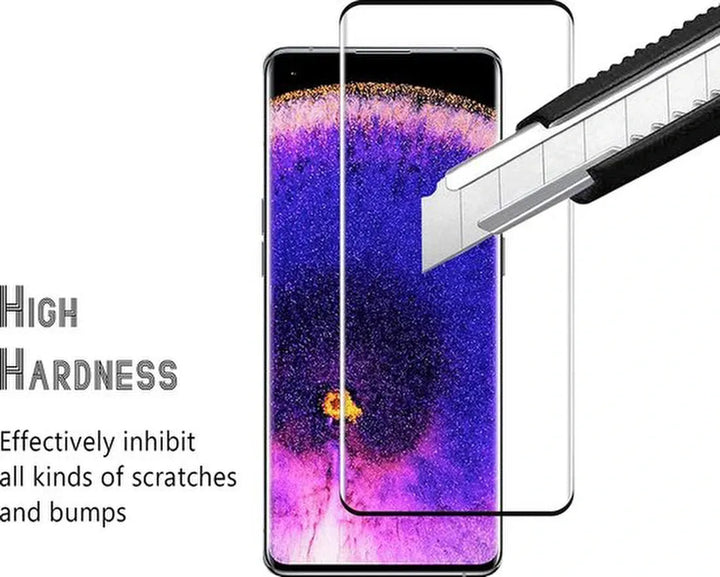 Oppo Find X5 Pro Hoesjes – Transparante Soft TPU Siliconen Backcover – Inclusief 3x Gehard Glas Screenprotector-Ilumina Benelux