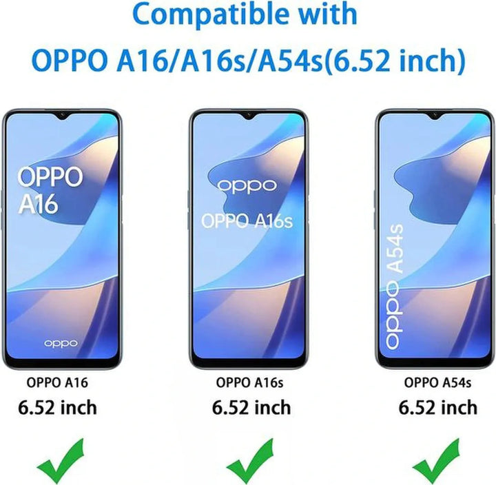 Oppo A16/A16s/A54s Hoesjes – Soft TPU Siliconen Backcover – Schokbestendig – Transparant-Ilumina Benelux