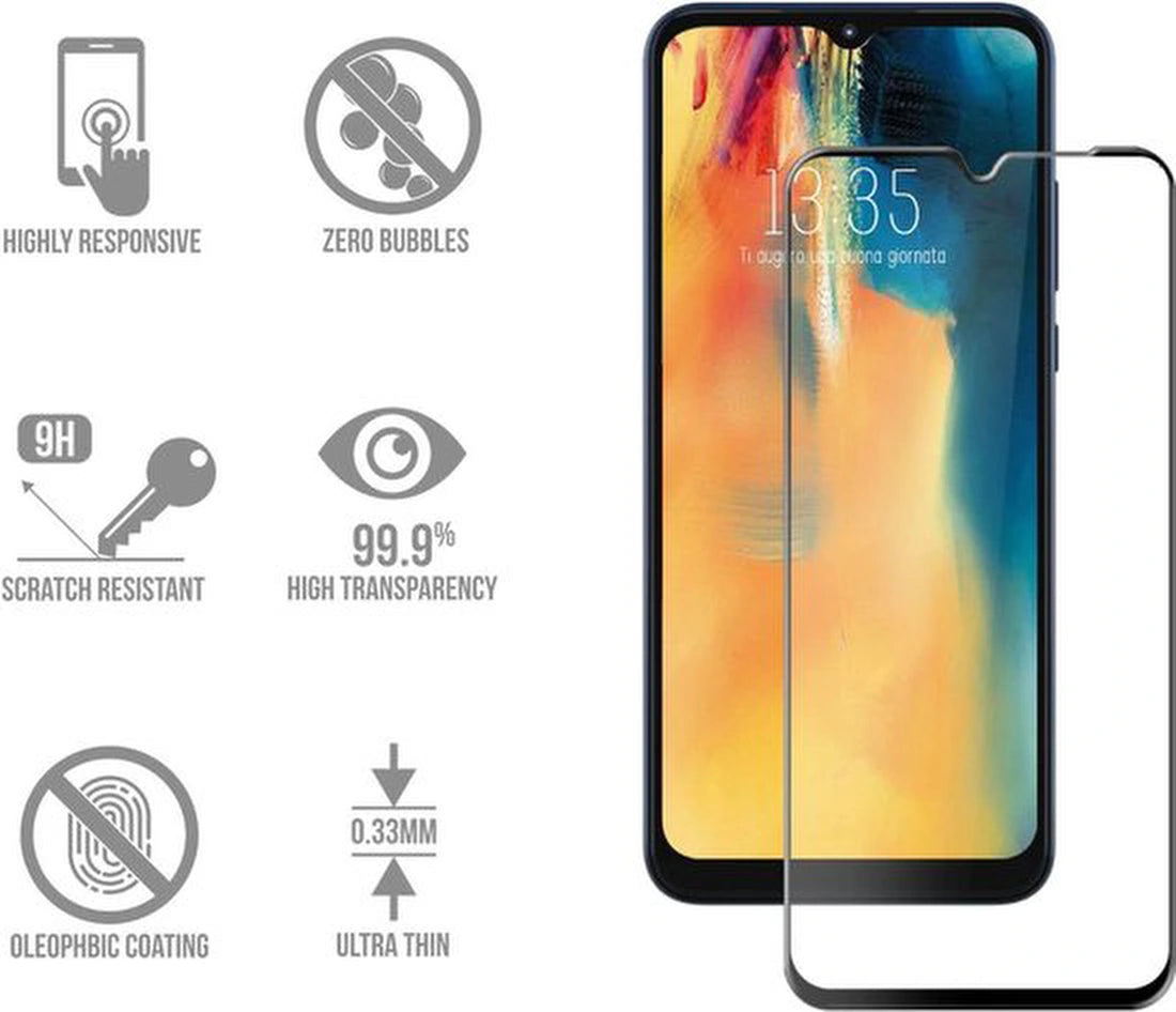 Screenprotector - Geschikt voor Motorola Moto G30 / G20 / G10 - 9H Glas (3-Pack)