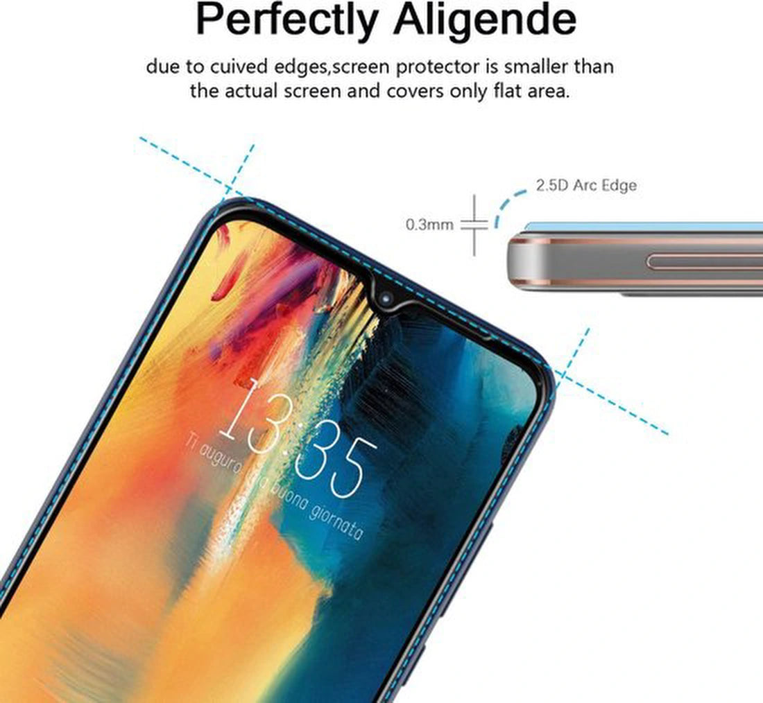 Screenprotector - Geschikt voor Motorola Moto G30 / G20 / G10 - 9H Glas (3-Pack)