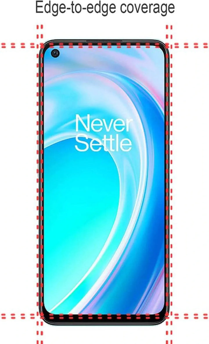 OnePlus Nord 2 5G Hoesjes – Transparante Siliconen Backcover – Inclusief 2x Screenprotector – Anti-kras-Ilumina Benelux