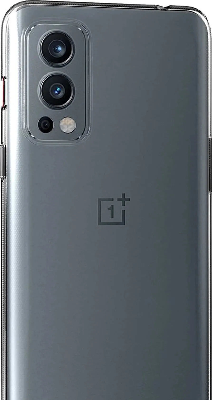 OnePlus Nord 2 5G Hoesjes – Transparante Siliconen Backcover – Inclusief 2x Screenprotector – Anti-kras-Ilumina Benelux