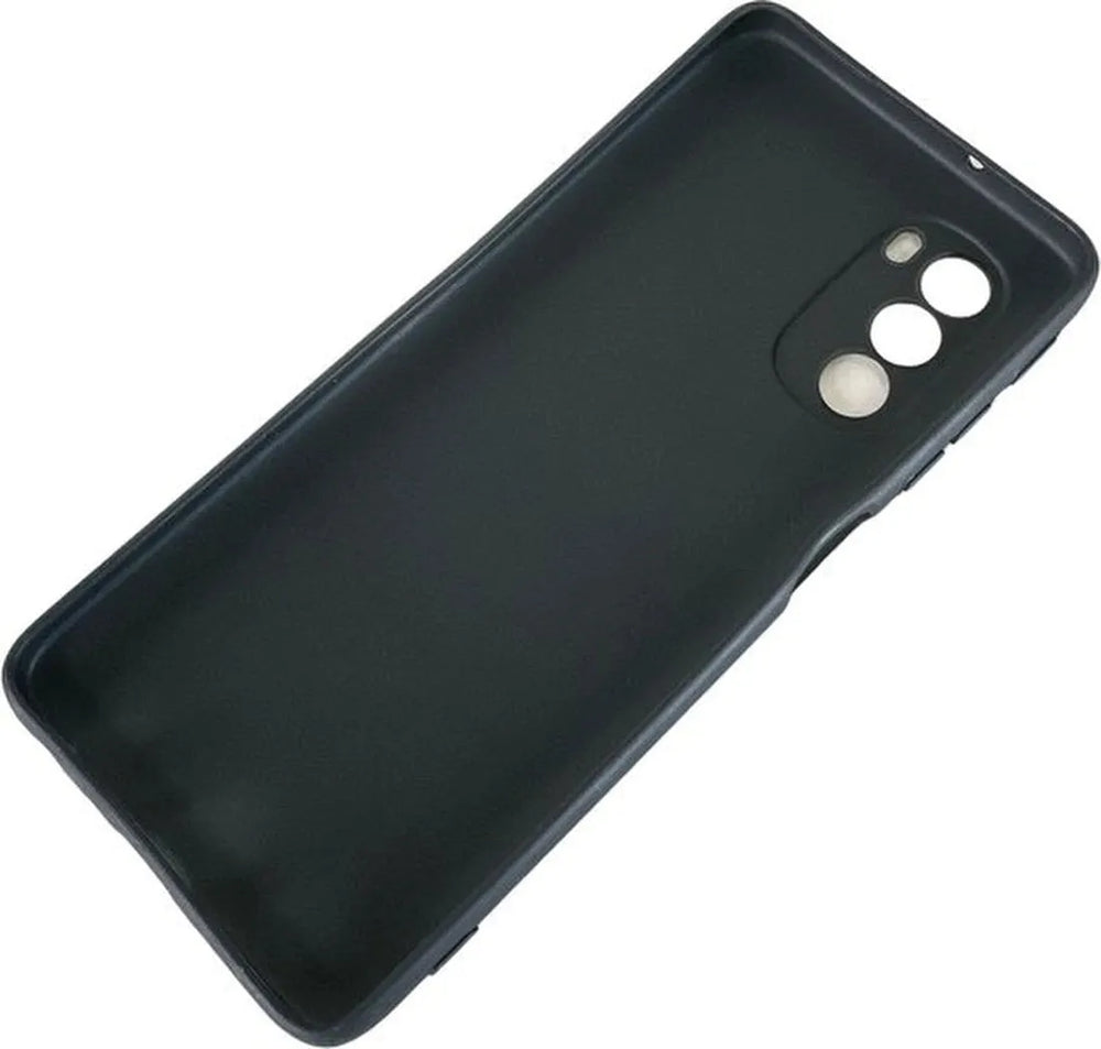 Motorola Moto G51 5G Hoesjes – Siliconen TPU Backcover – Schokbestendig – Zwart-Ilumina Benelux