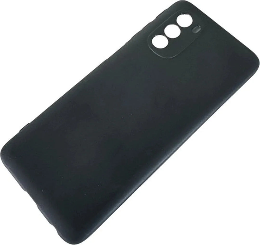 Motorola Moto G51 5G Hoesjes – Siliconen TPU Backcover – Schokbestendig – Zwart-Ilumina Benelux
