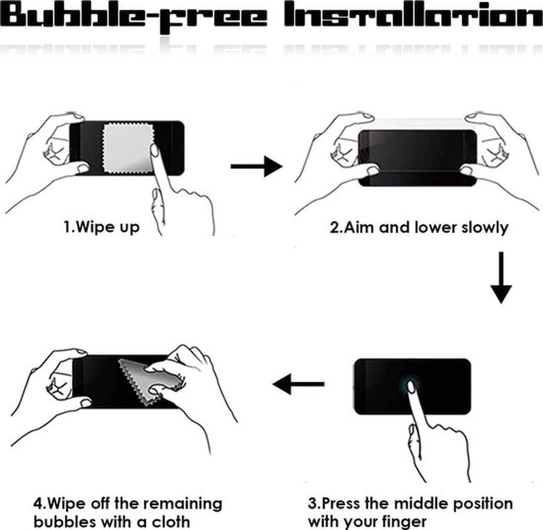 Motorola Moto G51 Hoesjes – Soft TPU Siliconen Backcover – Schokbestendig – 3x Screenprotector – Zwart