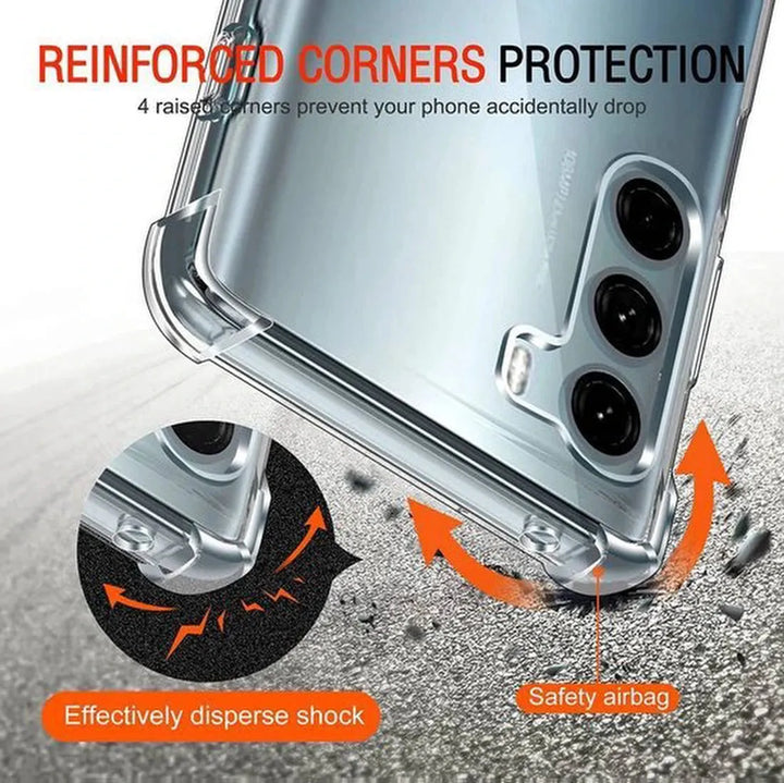 Motorola Moto G200 Hoesjes – Soft TPU Siliconen Backcover – Schokbestendig – Transparant-Ilumina Benelux