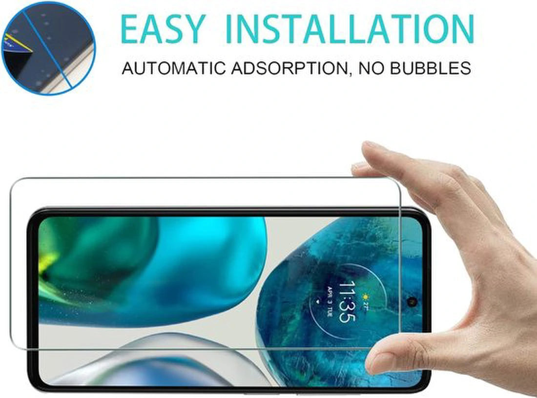 Screenprotector - Geschikt voor Motorola Moto G52 - 9H Glas (5-Pack)