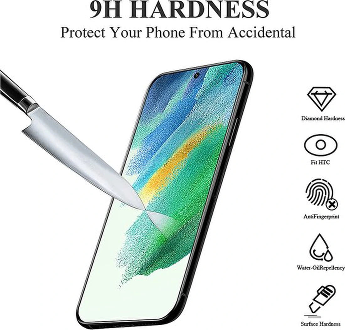 Full Cover Screenprotector - Geschikt voor Motorola Moto G52 / Motorola Moto G82 - 9H Glas (2-Pack)