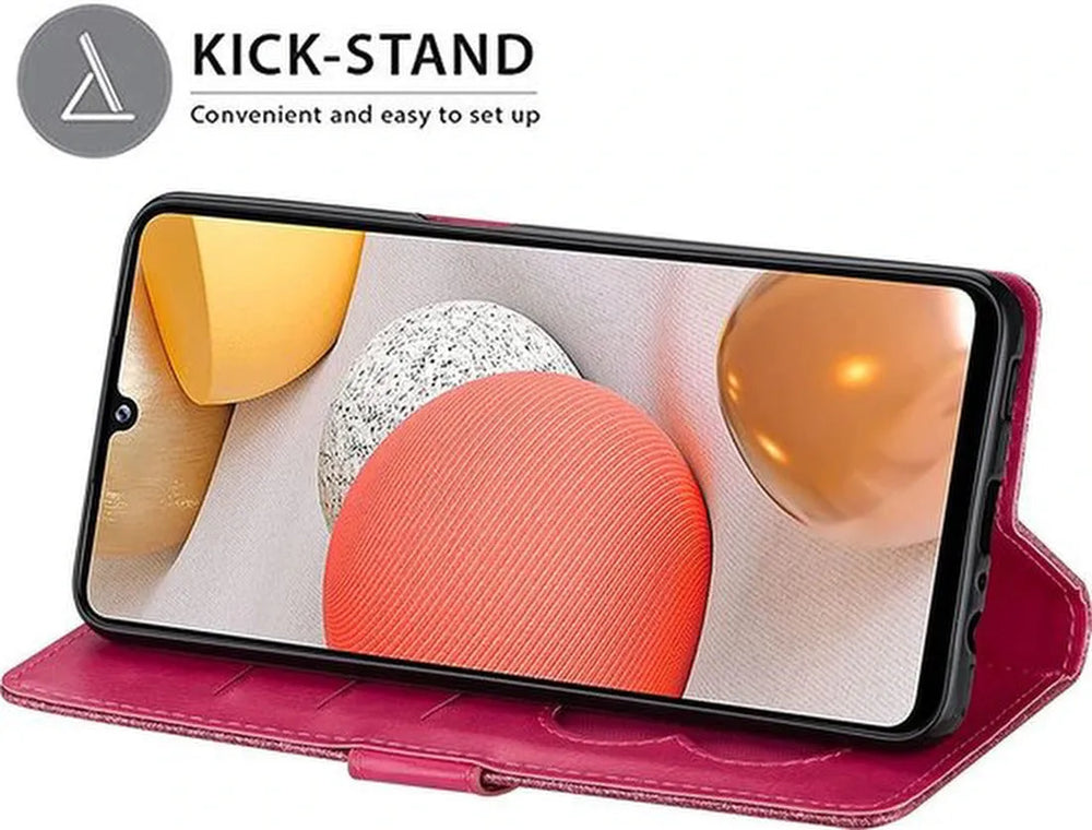 Oppo A52/A72/A92 Hoesjes – Glitter Portemonnee Case – Rits & Koord – Pasjeshouder – Roze-Ilumina Benelux