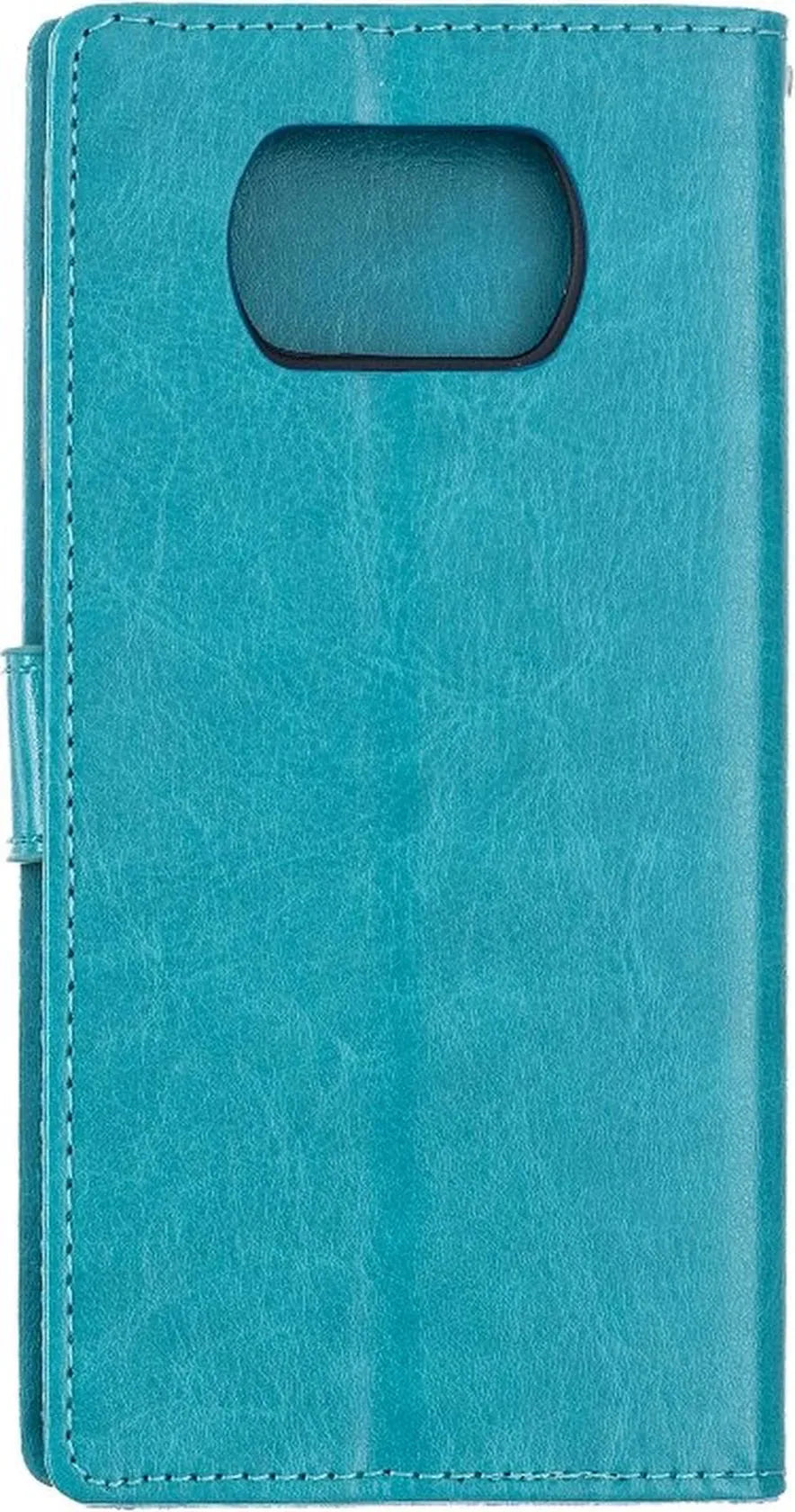 Xiaomi Poco X3 Hoesjes – Portemonnee Bookcase – Pasjeshouder – Magneetsluiting – Turquoise-Ilumina Benelux