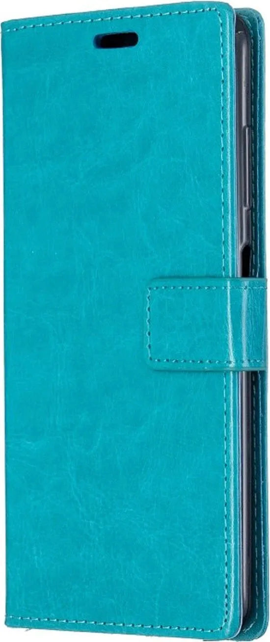 Xiaomi Poco X3/X3 Pro Hoesjes – Portemonnee Hoes – Pasjeshouder – 2x Screenprotector – Turquoise-Ilumina Benelux