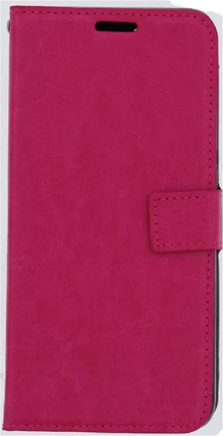 Oppo A15 Hoesjes – Portemonnee Hoes – Pasjeshouder – Magneetsluiting – Roze-Ilumina Benelux